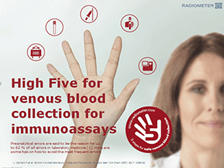 venous blood collection for immunoassays